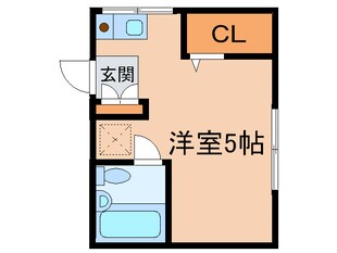 羽鳥ハイツ（晴見町）の物件間取画像